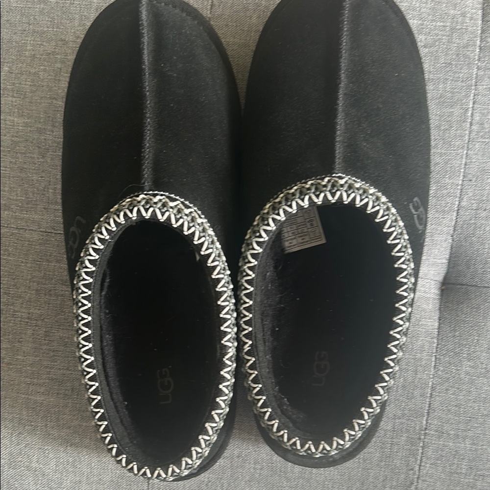Men’s Black Ugg Tasman Slippers